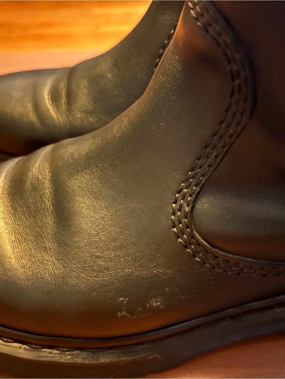 Dr. Martens Black Leather Chelsea Boots